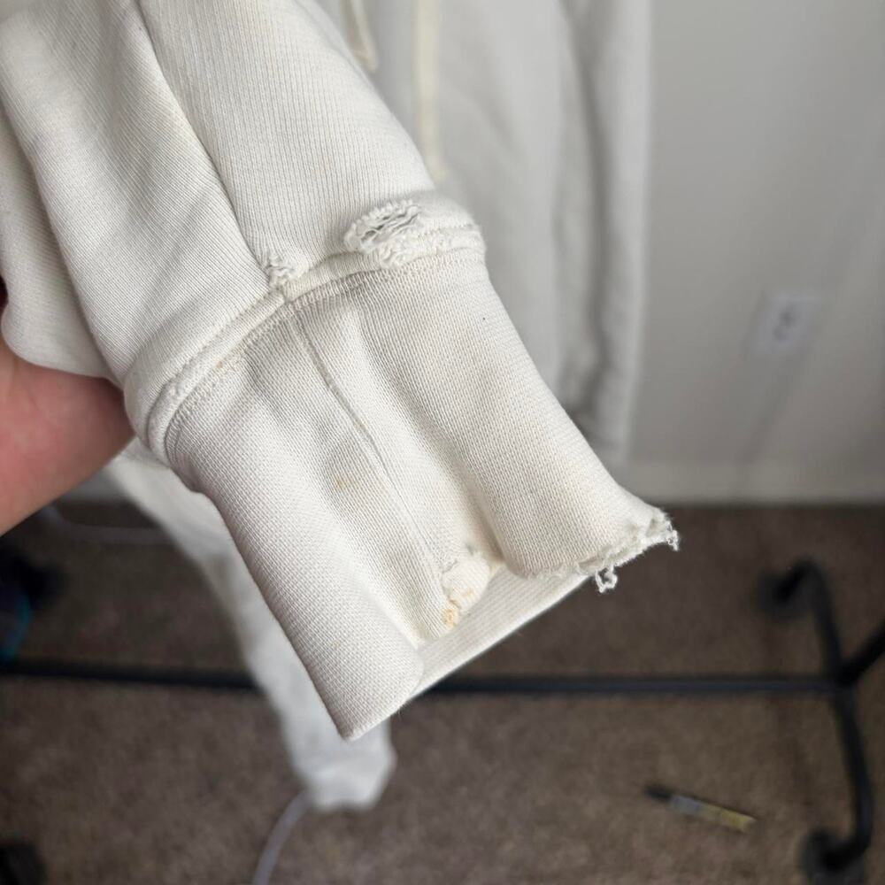 Outerknown Heavyweight Cotton Hoodie Mens L Minimalist Comfort Baggy - Picture 8 of 8